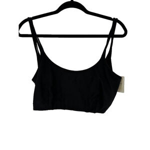 FABLETICS Low Impact Cross Back Bra Size XL Black Athletic Sport Active